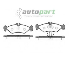 Гальмівні колодки задні (141x50x17мм) VW LT 1995-2006 REMSA 0579.00