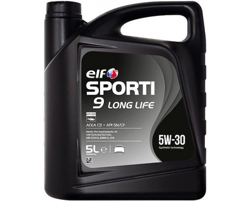 Моторна олива ELF SPORTI 9 LONG LIFE 5W-30 (5л)