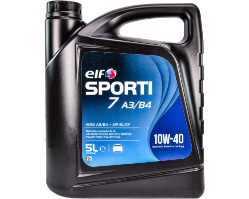 Моторна олива ELF SPORTI 7 A3/B4 10W-40 (5л)