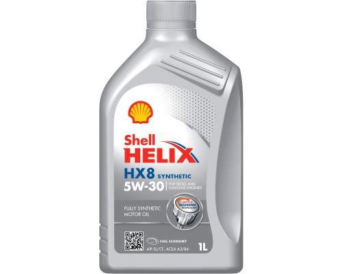 Моторна олива SHELL Helix HX8 SAE 5W-30 SN/CF (1л)