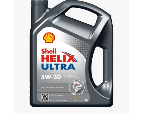 Моторна олива SHELL Helix Ultra SAE 5W-30 SL/CF (4л)