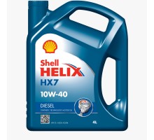 Моторна олива SHELL Helix Diesel HX7 SAE 10W-40 CF (4л)