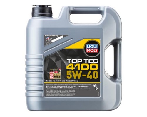 Моторна олива Liqui Moly TOP TEC 4100 5W-40 (4л)