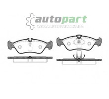 Гальмівні колодки задні (156x55x18мм) MB Sprinter 208-316 1995-2006 REMSA 0580.00