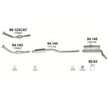 Глушник задн. CITROEN Polmostrow 04.145