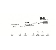 Глушник центр. HONDA CIVIC Polmostrow 09.55