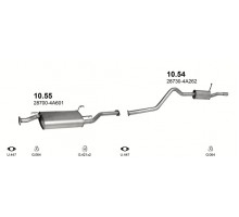 Глушник перед. HYUNDAI H-2002 Polmostrow 10.54