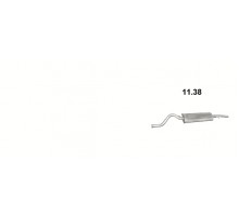 Глушник задн. ВАЗ 2110 Polmostrow 11.38