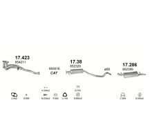 Глушник задн. OPEL VECTRA Polmostrow 17.286