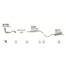 Глушник центр. SEAT CORDOBA Polmostrow 23.07