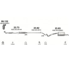 Глушник задн. SEAT IBIZA Polmostrow 23.83