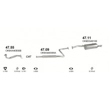 Глушник центр. KIA CLARUS Polmostrow 47.09