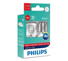 Лампа світлодіодна Ultinon LED P21 / 5, 12V, 2.7W (компл. 2шт) PHILIPS 11499ULRX2